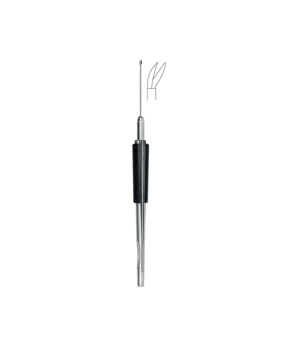 Vitrectomy Scissors Curved Smooth 30 Degree