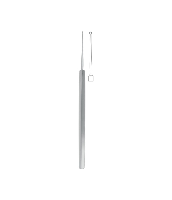 Meyerhoefer Chalazion Curette 13.0cm 1.8mm