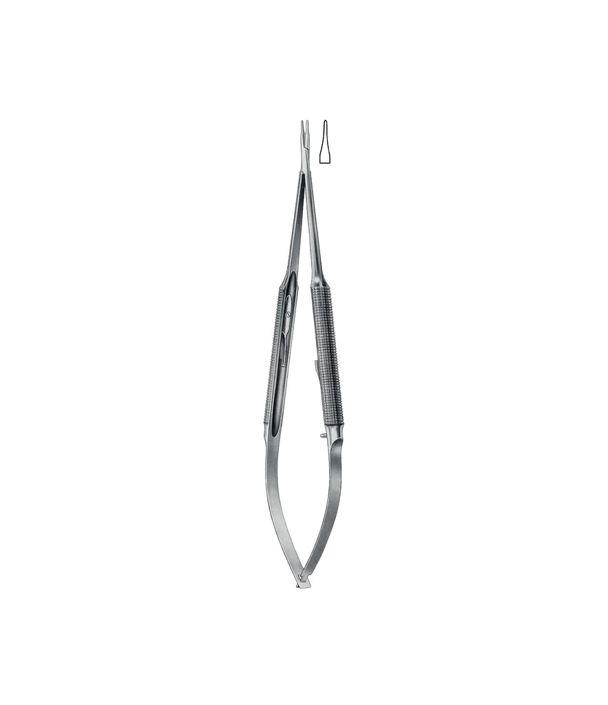 Barraquer Micro N.Holder Straight 0.8mm 14cm