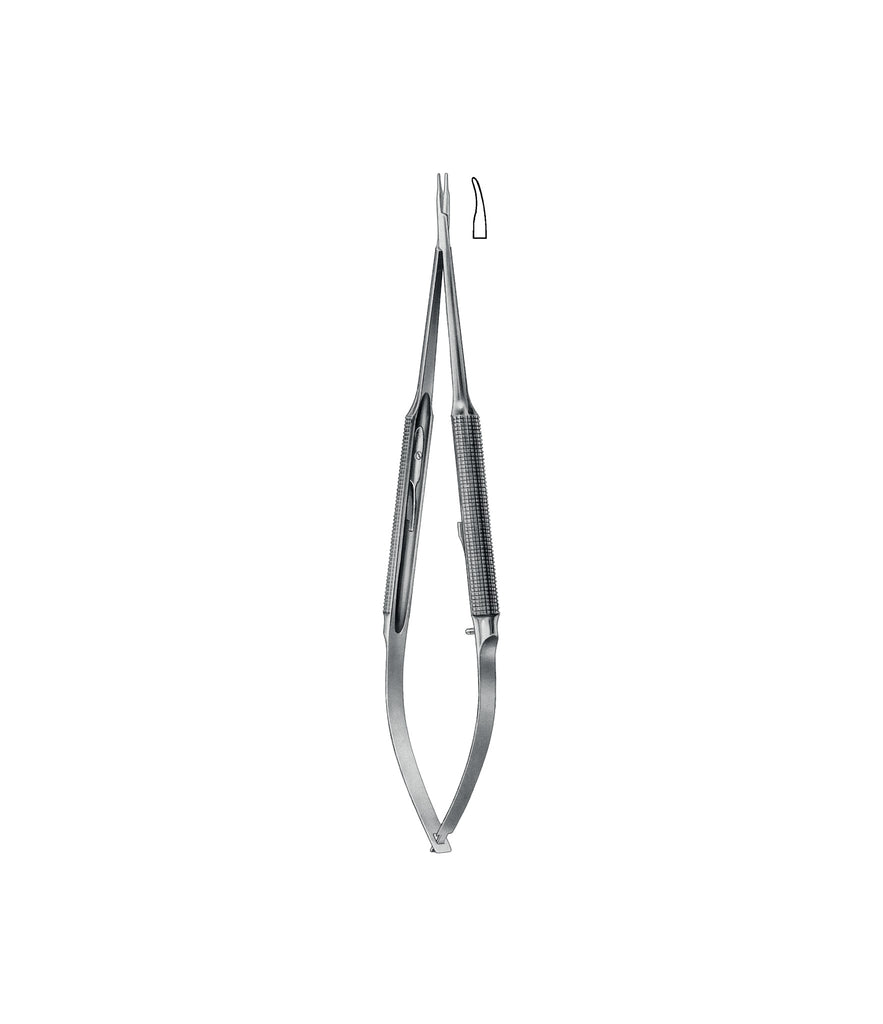 Barraquer Micro N.Holder Curved 0.8mm 14cm