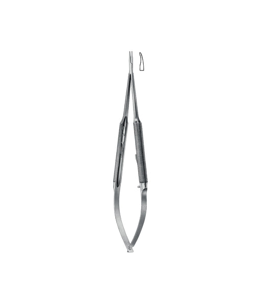 Barraquer Micro N.Holder Curved 0.8mm 18cm