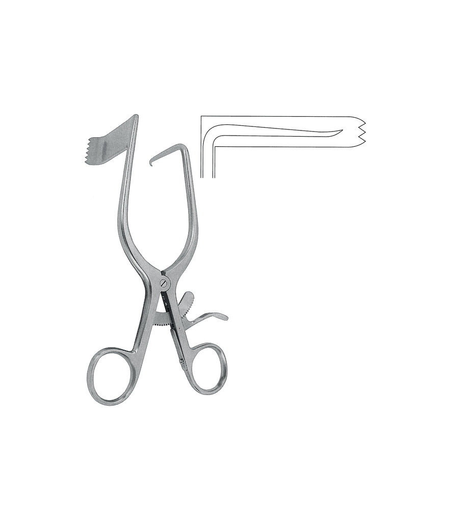Discectomy Retractor Left 17.0cm 50x10mm