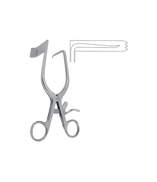 Discectomy Retractor Left 17.0cm 70x20mm