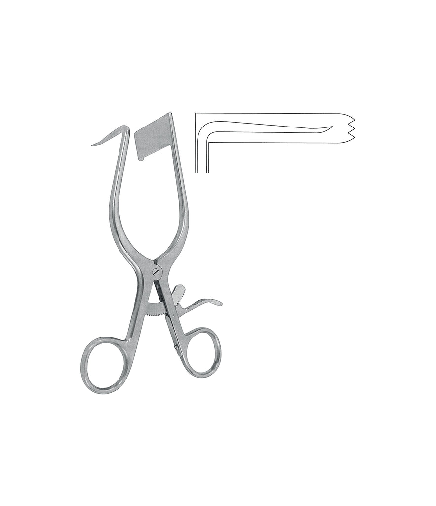 Discectomy Retractor Right 17.0cm 50x10mm