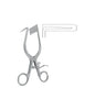 Discectomy Retractor Right 17.0cm 60x10mm