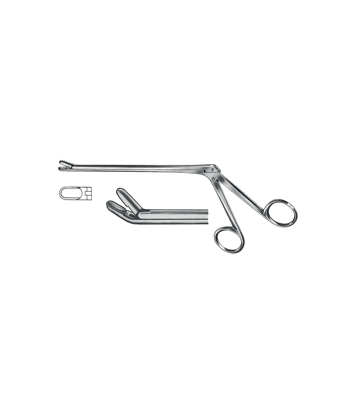 Clindor Rongeur Cloward Rongeur 6x10mm 15.0cm — Stark Medical Pty Ltd