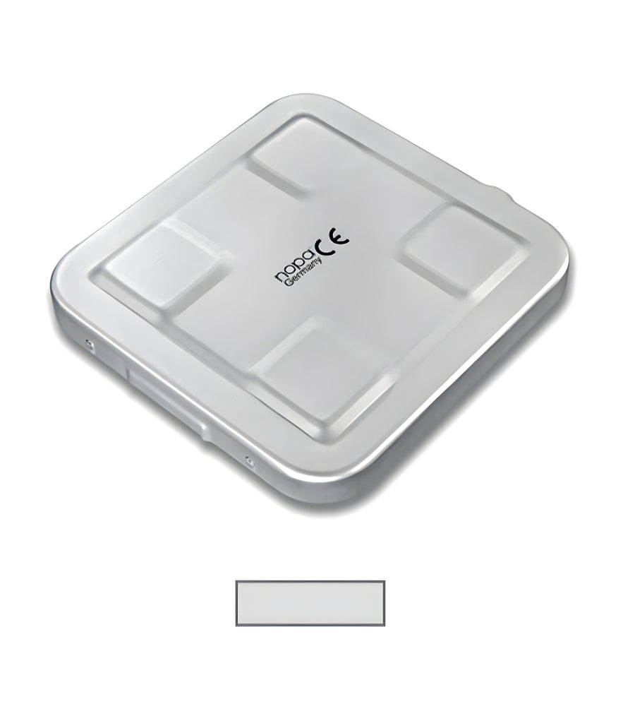 Safety Lid for Sterilisation Container Silver / 285x280mm