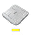 Safety Lid for Sterilisation Container Golden / 285x280mm