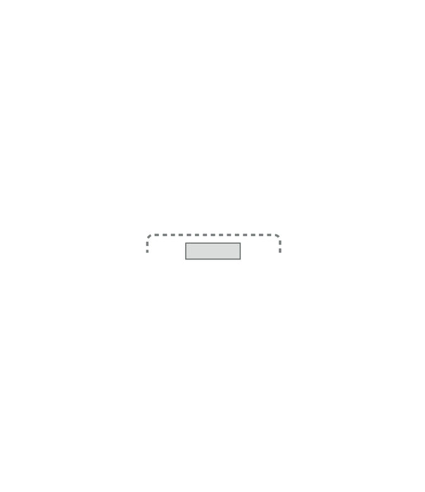 Lid Perforated for Sterilisation Container 300x140mm Silver