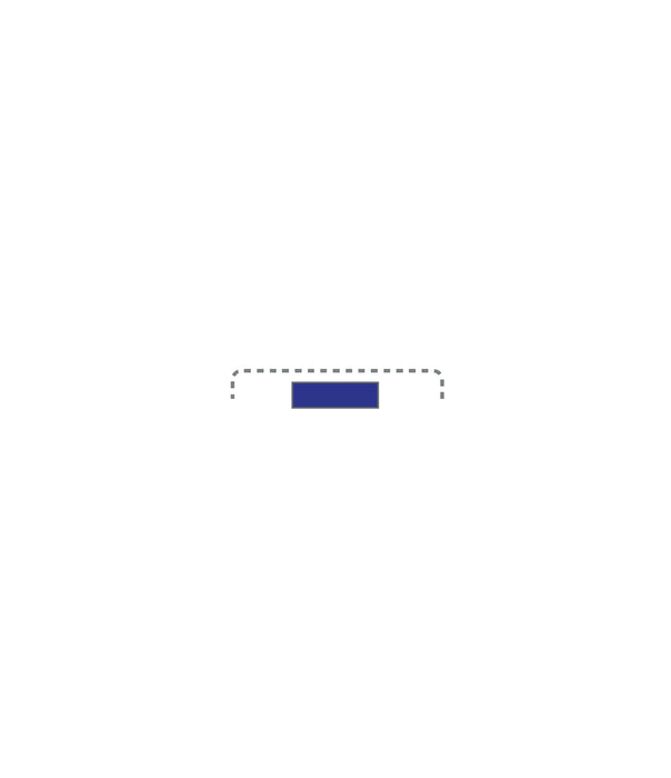 Lid Perforated for Sterilisation Container 300x140mm Blue