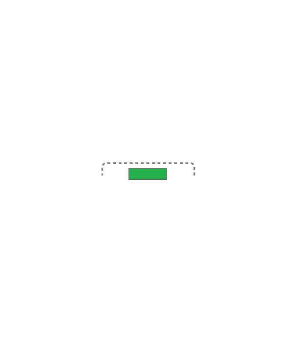 Lid Perforated for Sterilisation Container 300x140mm Green