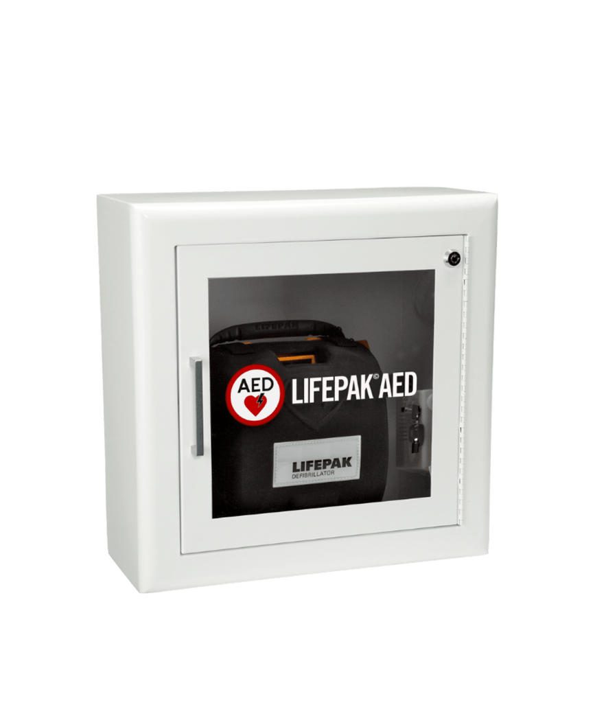 LIFEPAK AED Wall Cabinet with Alarm