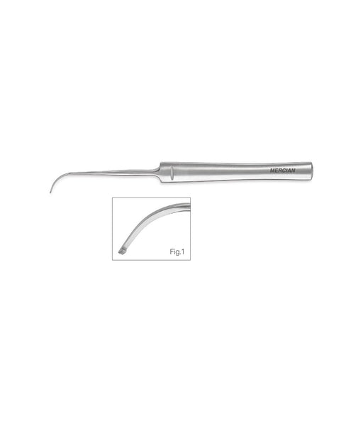 Oesch Phlebectomy Hook - Right Large, for surgical procedures