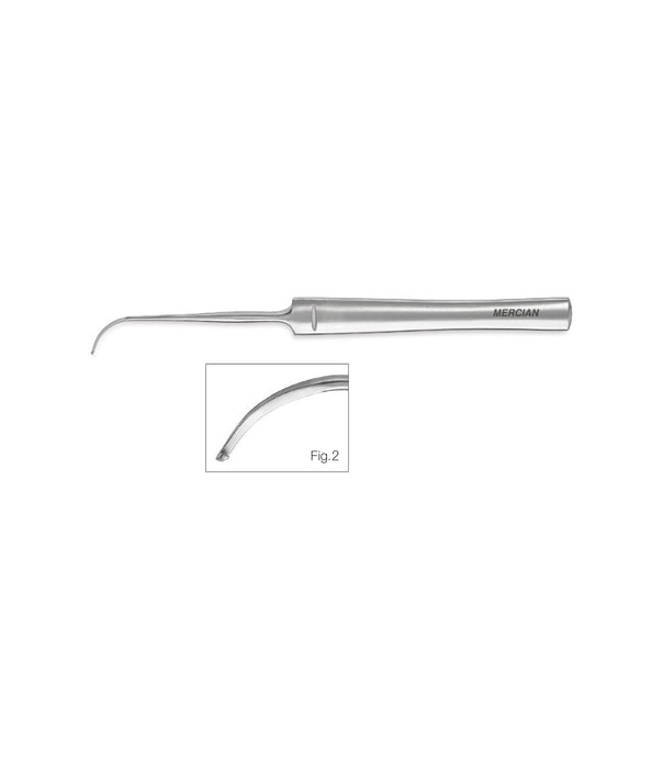 Oesch Phlebectomy Hook - Right Medium, for surgical procedures