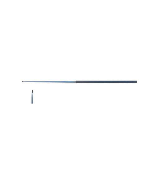 Titanium Rhoton Micro Curette, for surgical procedures