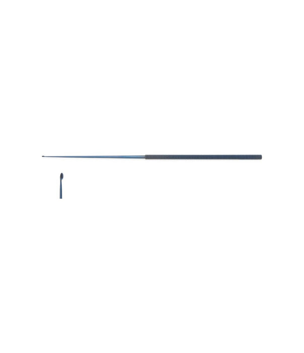 Titanium Rhoton Micro Curette, for surgical procedures