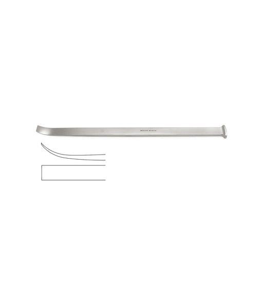 Obwegeser Pterygold Osteotome, 23cm Curved, 8mm, for bone cutting
