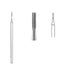 Flat Fissure Cross Cut Bur, 1.0mm Head, 10/box, for dental procedures