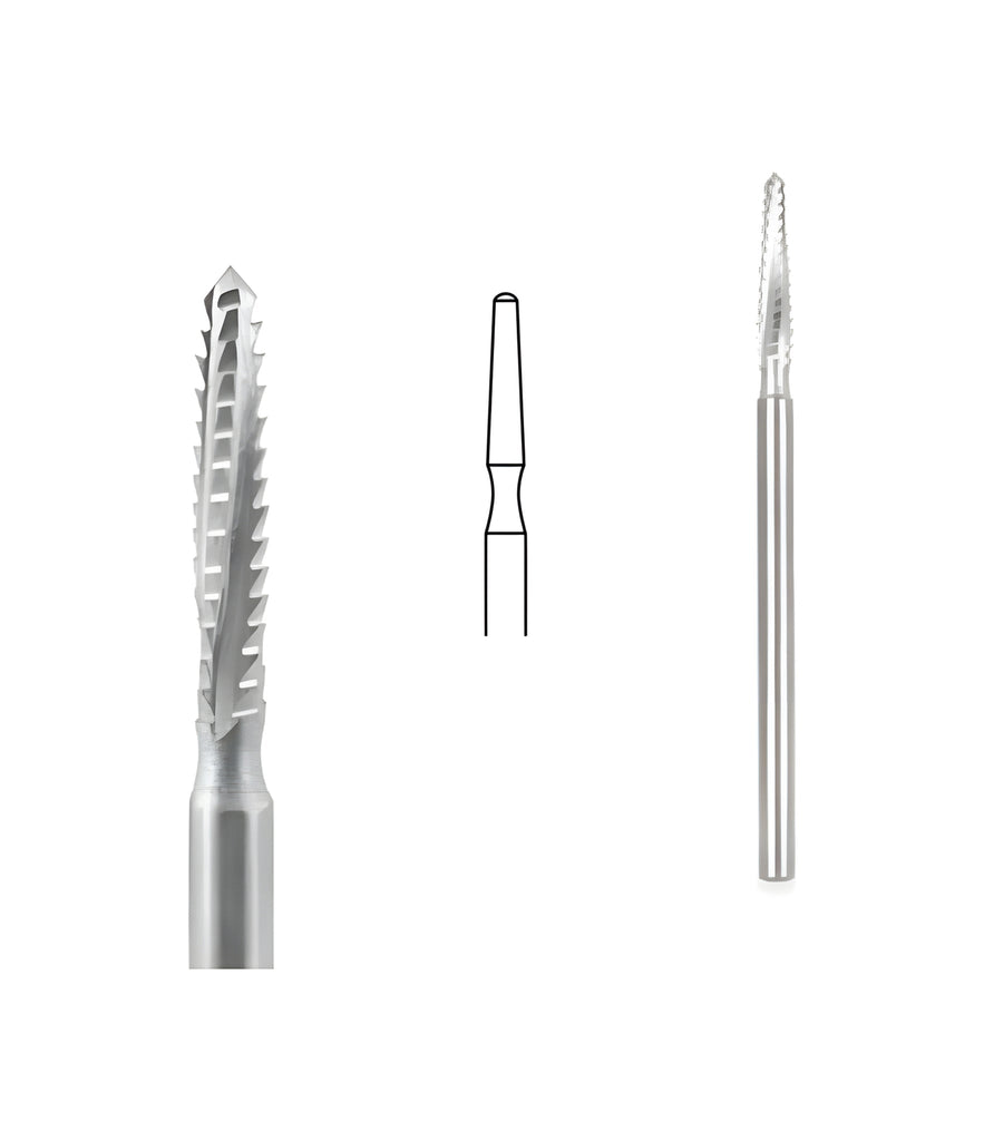 Lindemann Bur, 44mm Cutting Blade, 5/box, for dental procedures