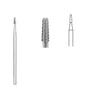 Tapered Fissure Cross Cut Bur, 1.2mm Head, 10/box, for dental procedures