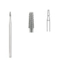 Tapered Fissure Cross Cut Bur, 2.1mm Head, 10/box, for dental procedures
