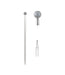 Diamond Bur, 1mm Head, 5/box, for dental procedures