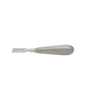 Farabeuf Rugine, Straight, 16cm, 12mm width, for bone scraping