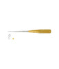 Lightgrip Cervical Curette, 26cm, Straight, Cup 3/0, for medical procedures