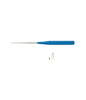 Lightgrip Lumbar Curette, 34cm, Straight, Cup 0, for medical procedures