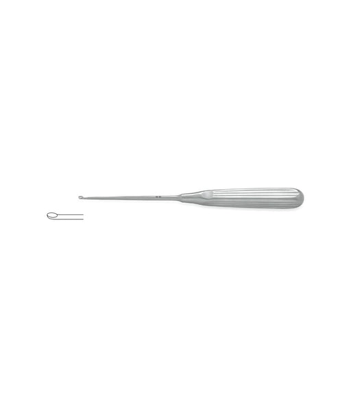 Lempert Curette, Straight, 21cm, Size 00000, for medical procedures