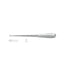 Bruns Curette, Straight, 23cm, Size 3, for medical procedures