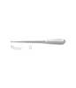 Bruns Curette, Angled, 23cm, Size 3, for medical procedures