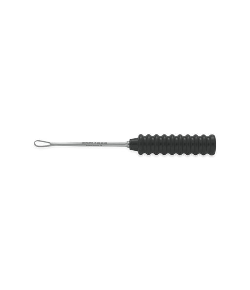 Zielke Curette, Angled, 21cm, 8mm, for medical procedures