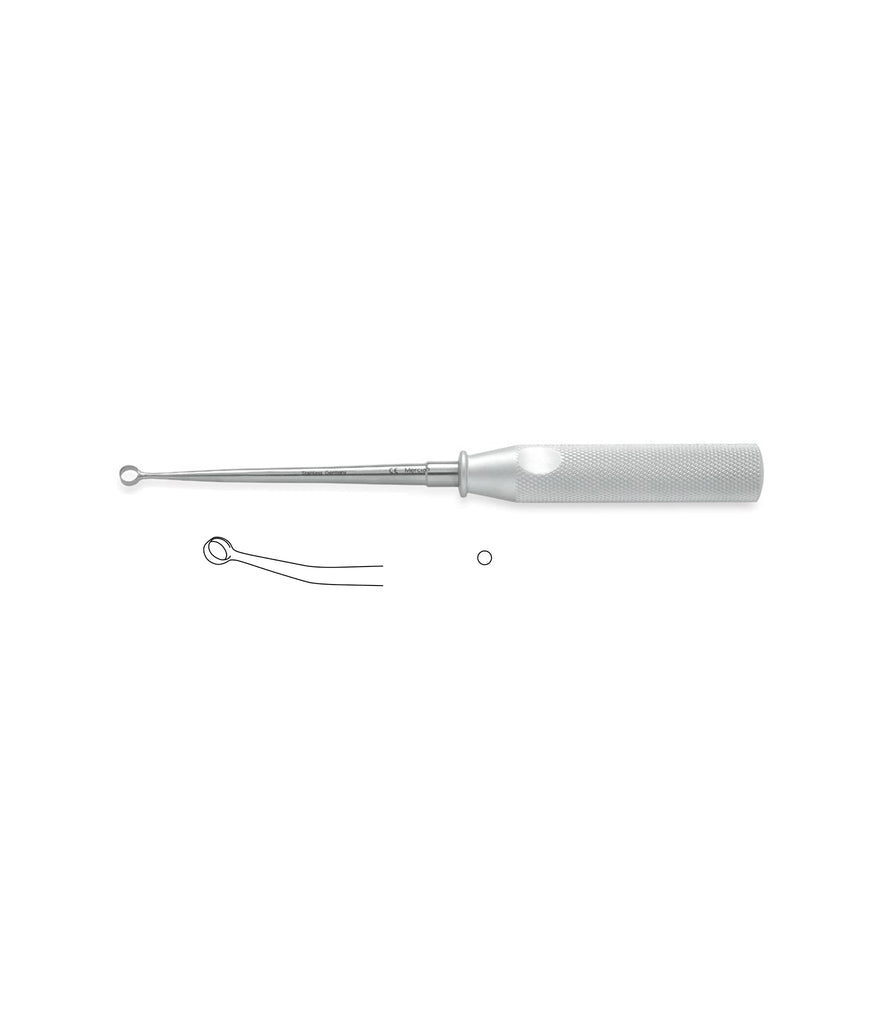Cones Ring Curette, Angled, 3mm Ring, for medical procedures