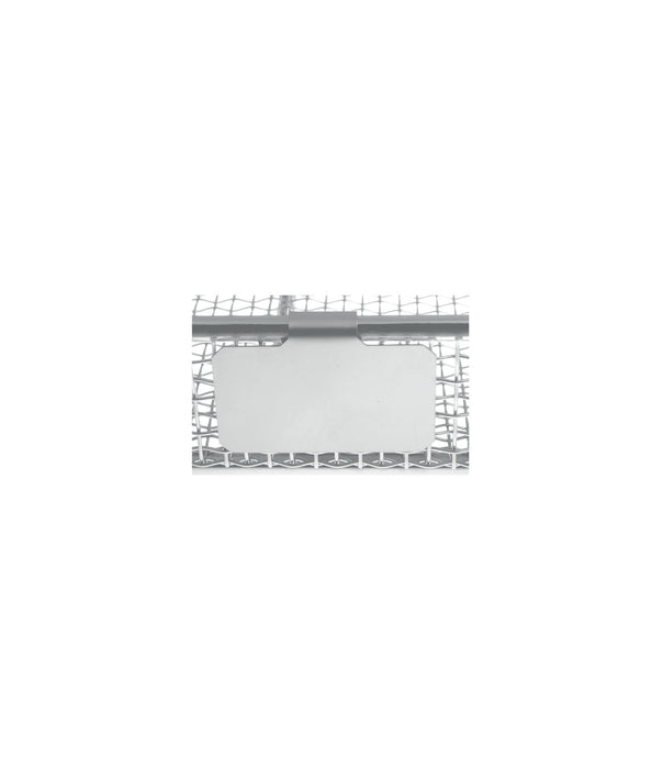 Chip Label Stainless Steel 50x30mm