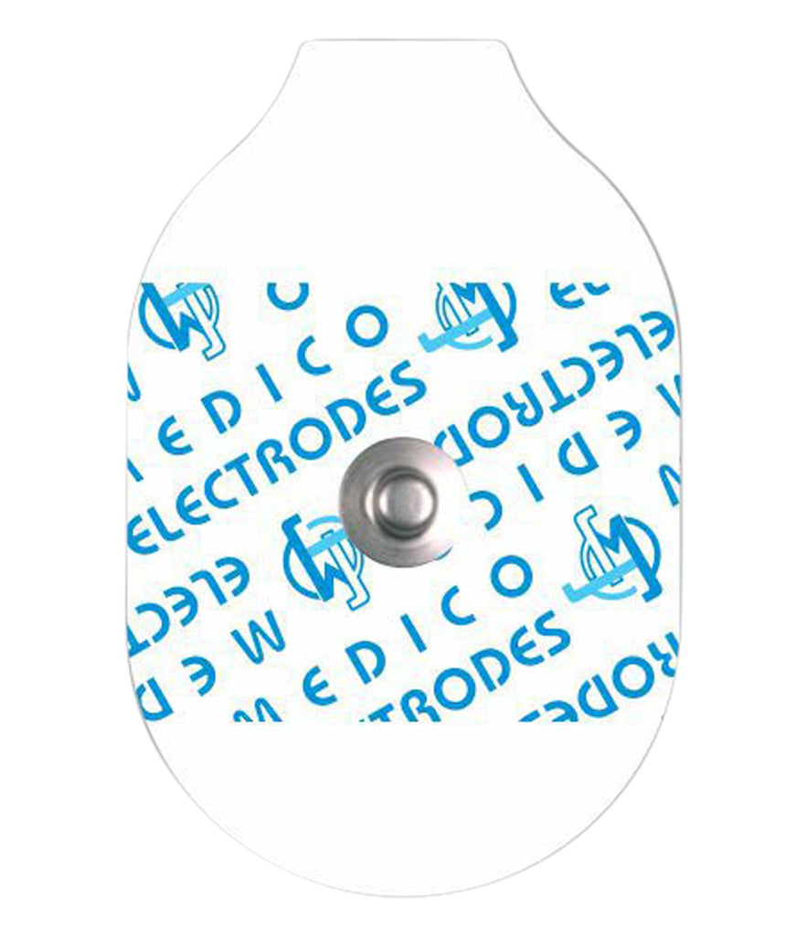 Medico Stress Monitoring ECG Electrode 51x33mm Solid Gel