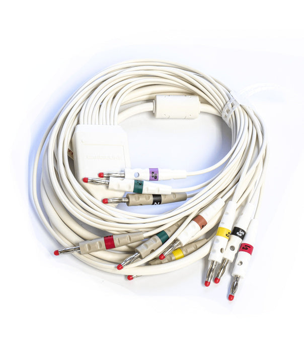 Cardioline ECG IEC Plug Leads