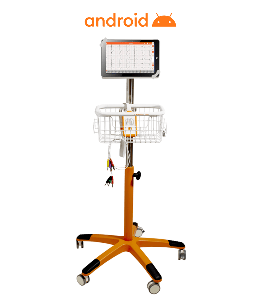 Cardioline TouchECG HD Android System with Samsung 10" Tablet