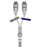 FlowArt Double Lumen Needle Free Valve