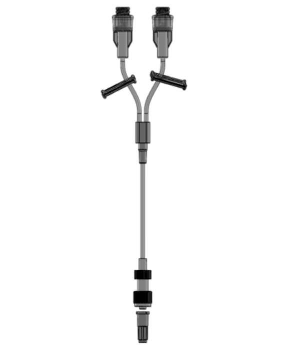 FlowArt Double Lumen Needle Free Valve 23cm