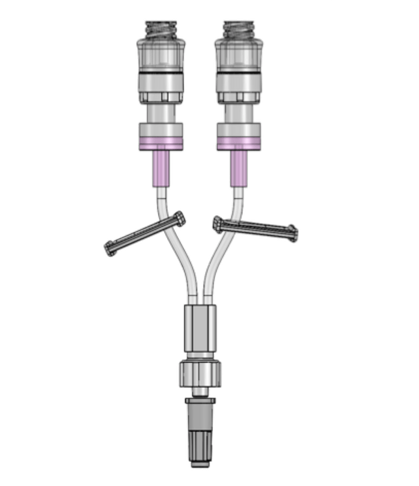 FlowArt Double Lumen With Check Valve Anti Reflux