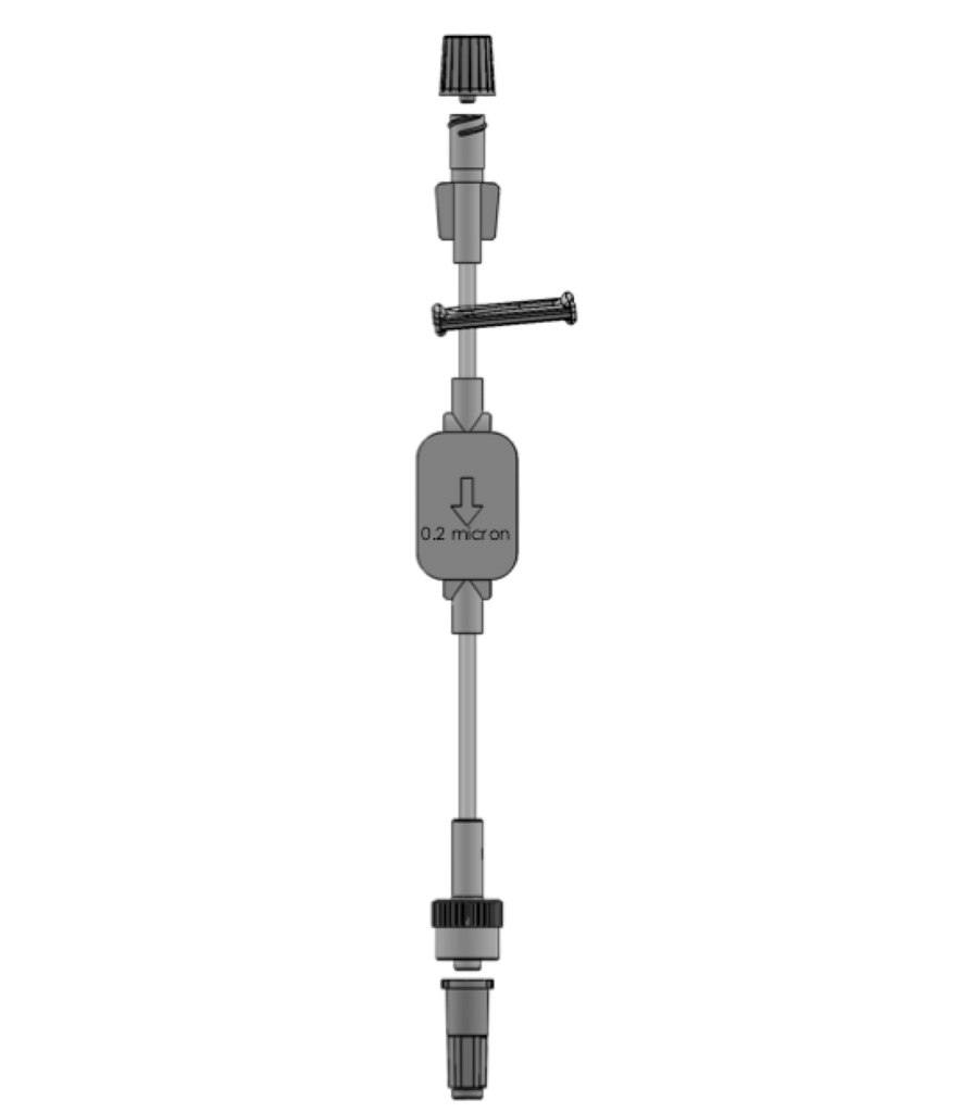 FlowArt Extension Line With 0.2 Micron Baby Filter