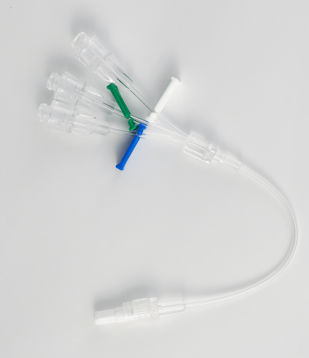 FlowArt Triple Lumen Needle Free Valve 15cm