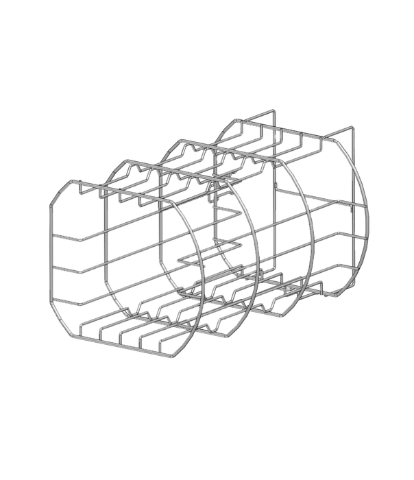 W&H Reversible Rack for Lina22 & Lisa 22 | 3 Wide Cassettes