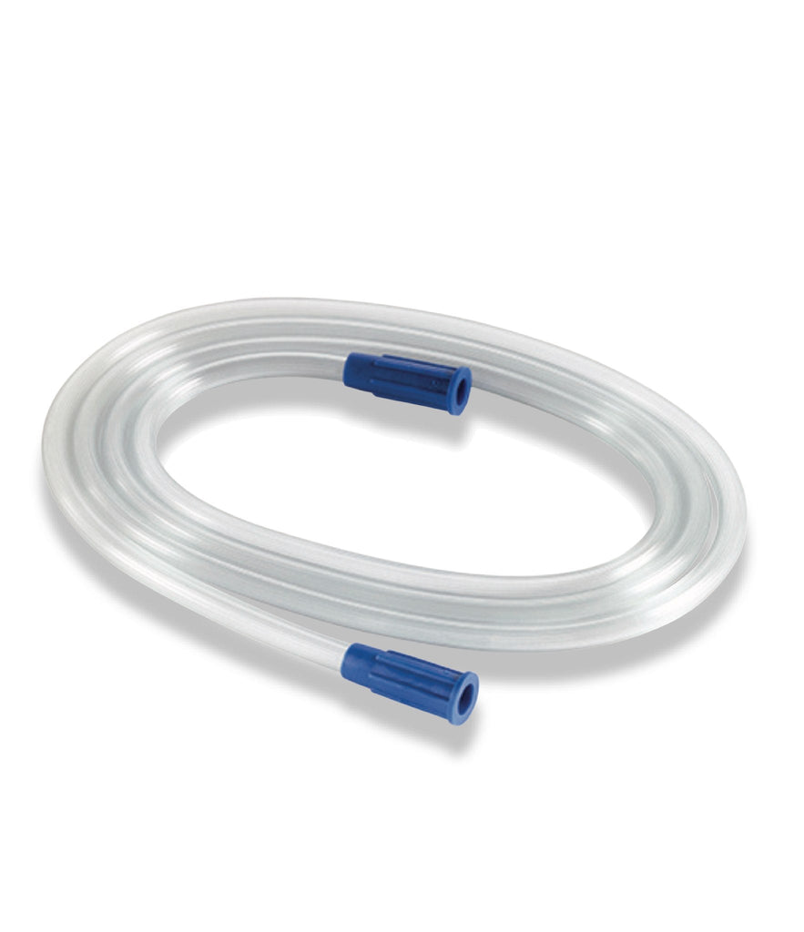 Argyle Sterile Suction Tube with Blue Connectors 6mm x 3.1m