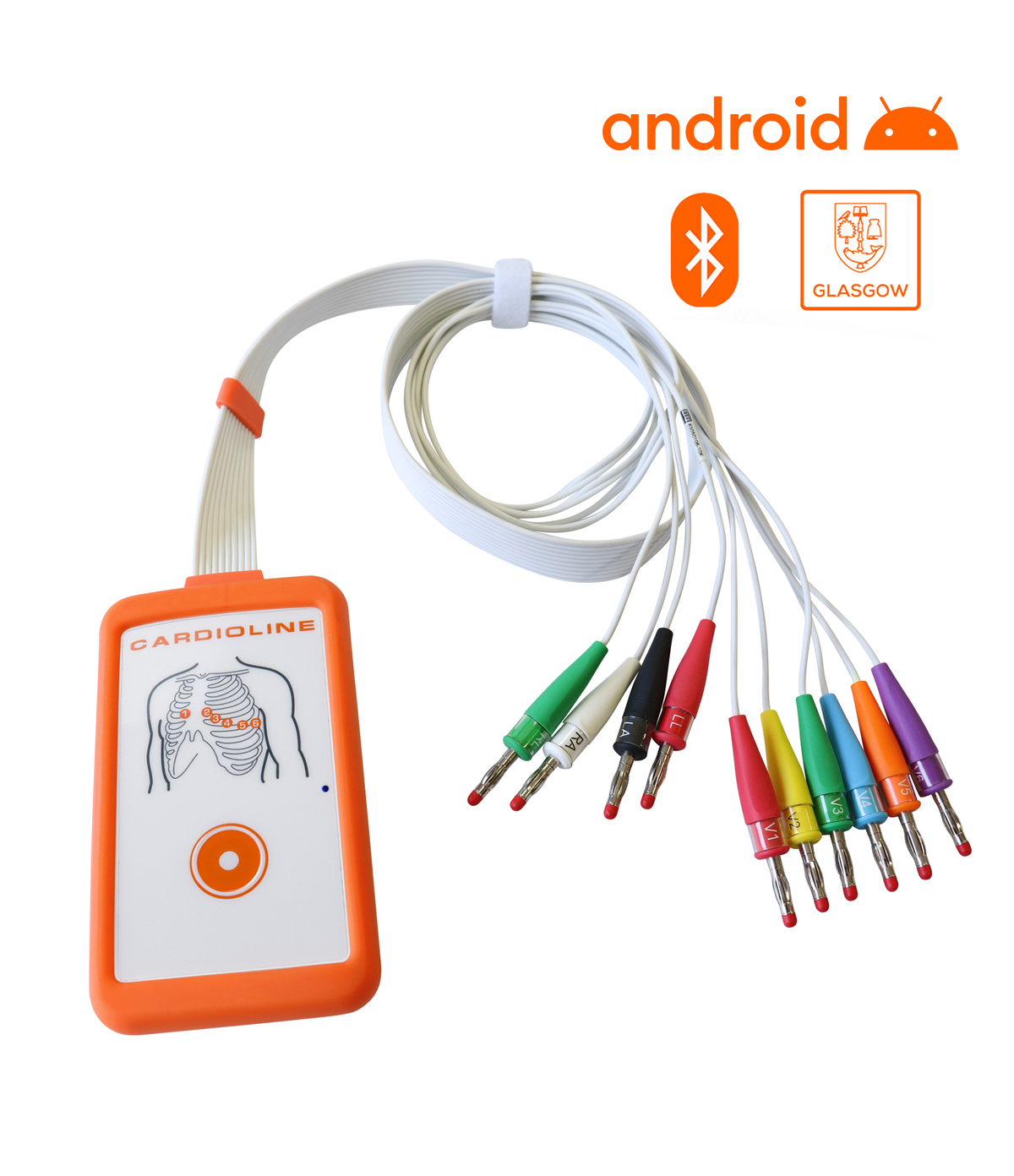 Cardioline TouchECG Android — Stark Medical Pty Ltd
